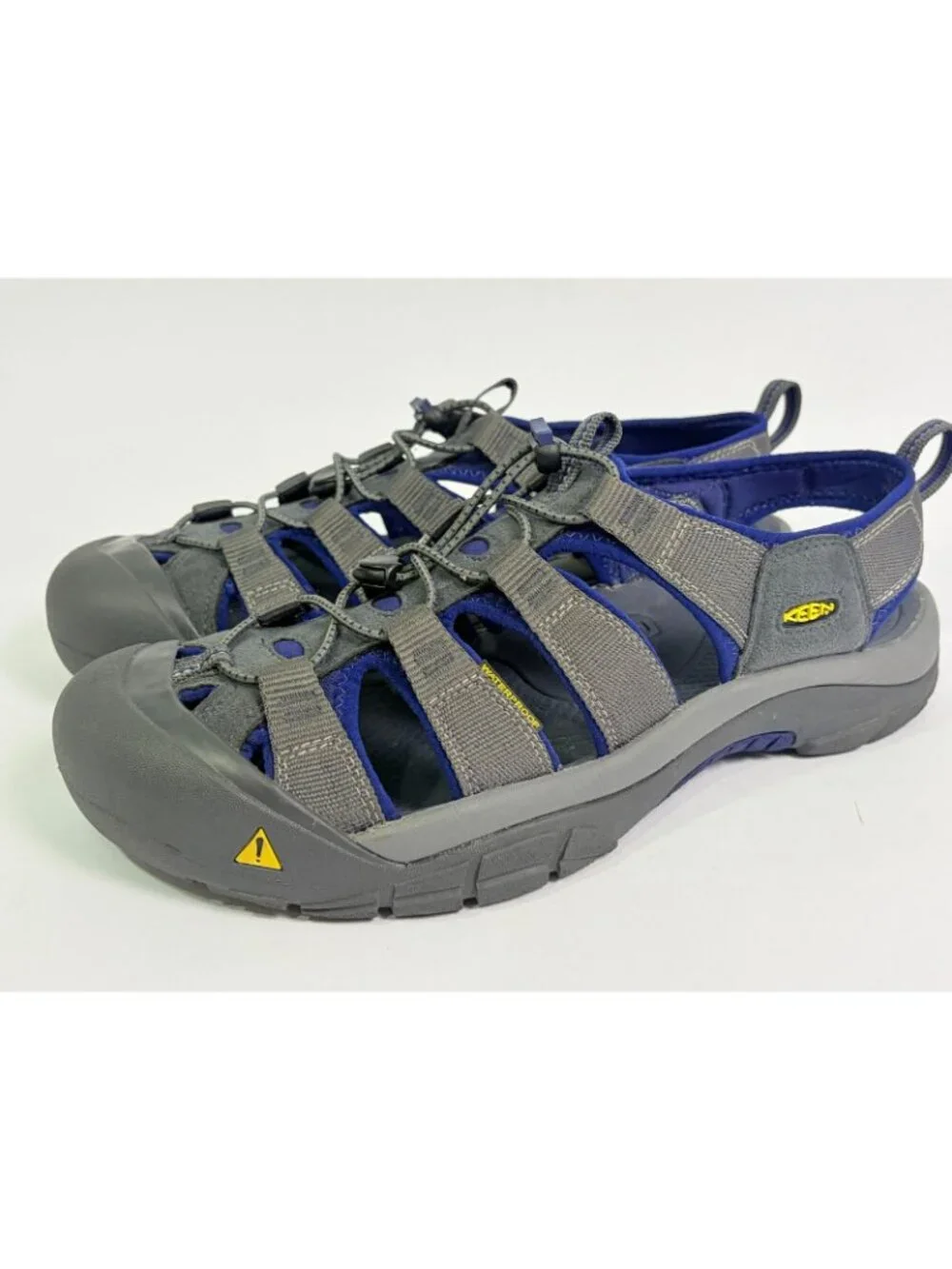 Keen Sandals Men's Size 13 Blue Waterproof 110230 Newport H2 Gray Hiking Shoes